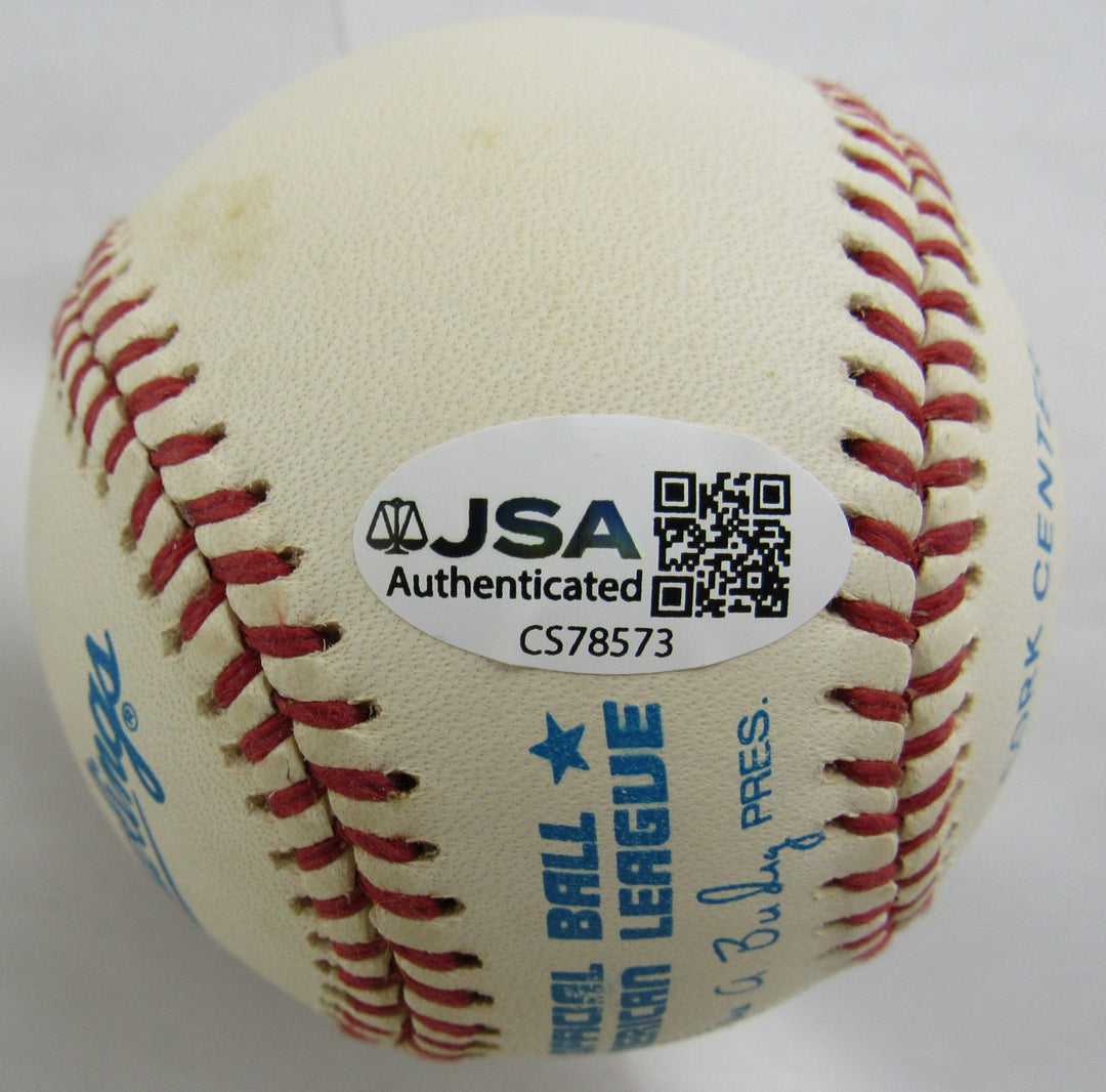 Don Larsen Signed Rawlings Baseball JSA CS78573