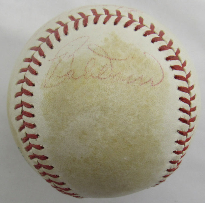 Johnny Pesky, Bobby Doerr, Frank Malzone Multi Signed Auto Baseball B171