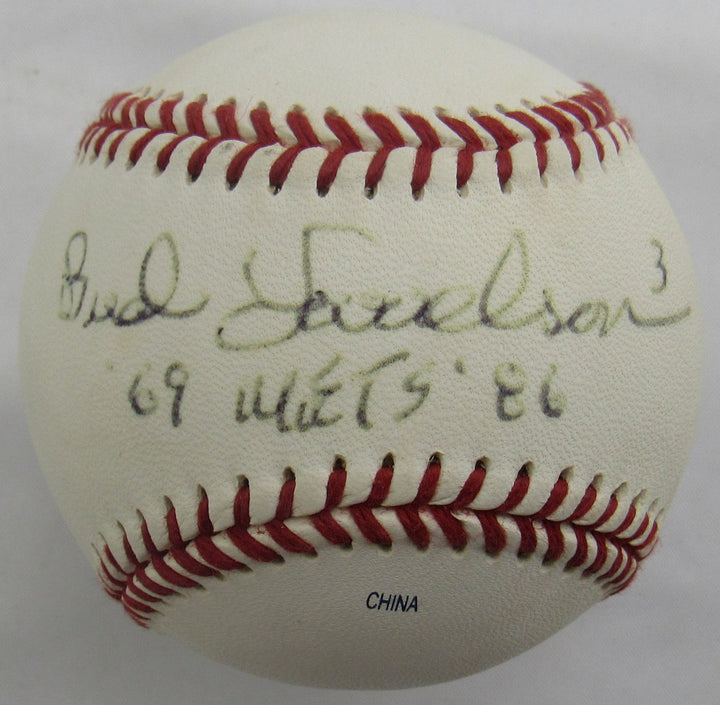 Bud Harrelson Signed Auto Baseball w/ Inscription B171