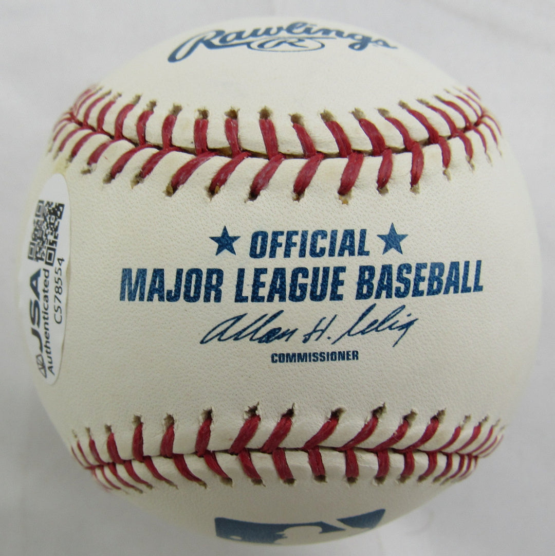 Dom DiMaggio Signed Rawlings Baseball JSA CS78554