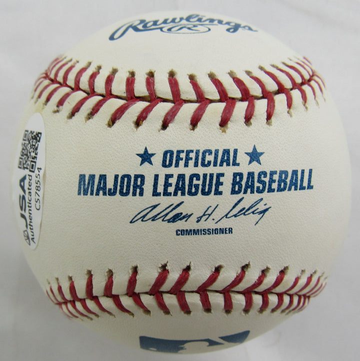Dom DiMaggio Signed Rawlings Baseball JSA CS78554