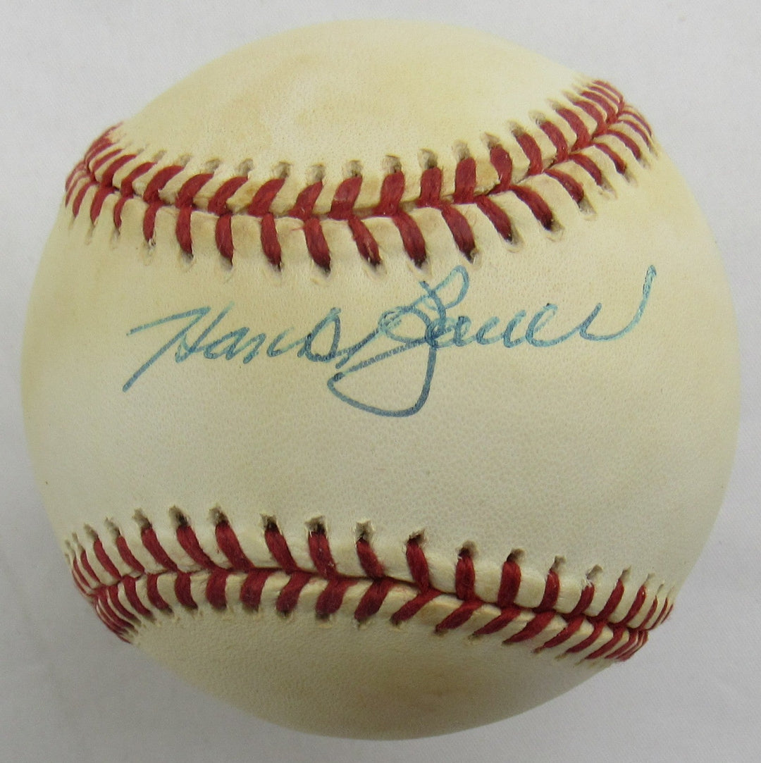 Hank Bauer Signed Auto Baseball B172
