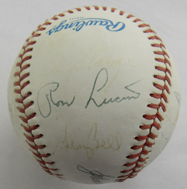 Johnny Pesky, Frank Malzone + Multi Signed Auto Baseball B172