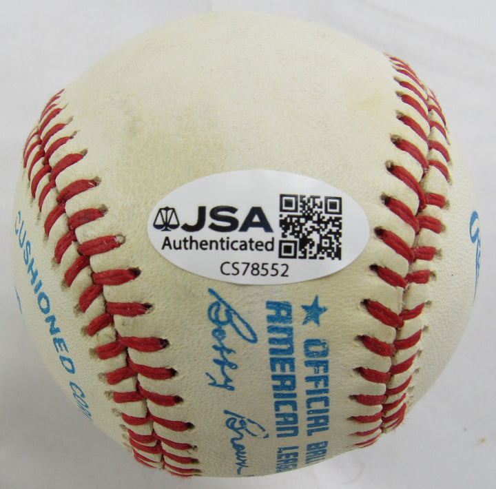 Phil Rizzuto Signed Rawlings Baseball JSA CS78552