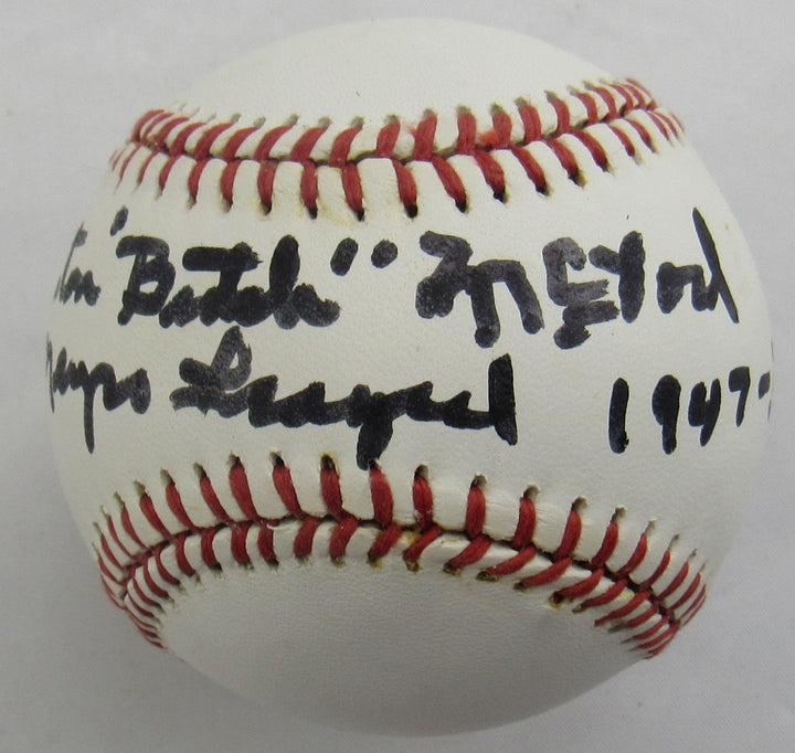 Clinton Butch Mccord Signed Auto Baseball B172