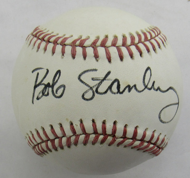 Bob Stanley Signed Auto Baseball B172