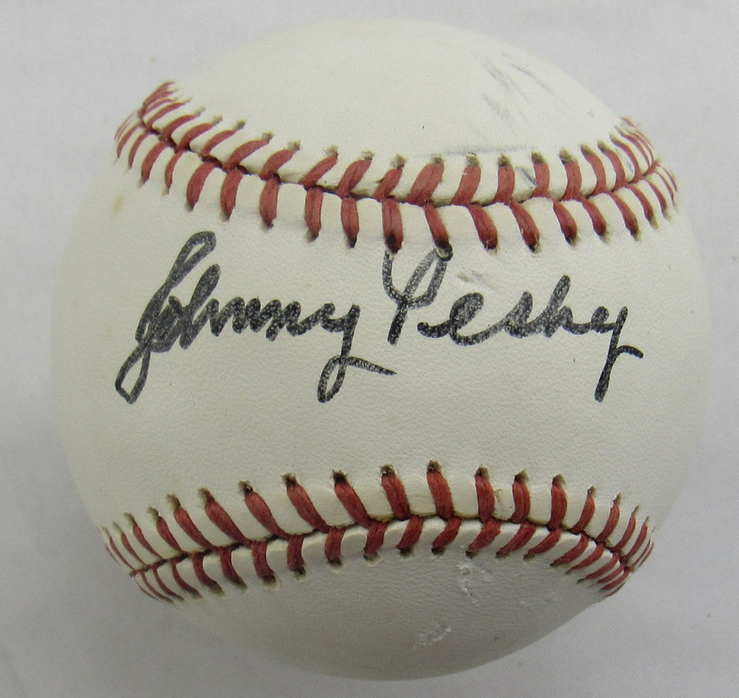 Johnny Pesky Signed Auto Baseball B172