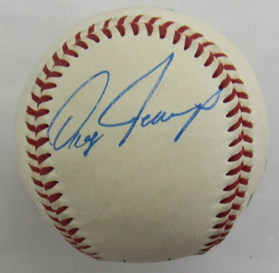 Hank Bauer, Donn Jennings Signed Auto Baseball B172