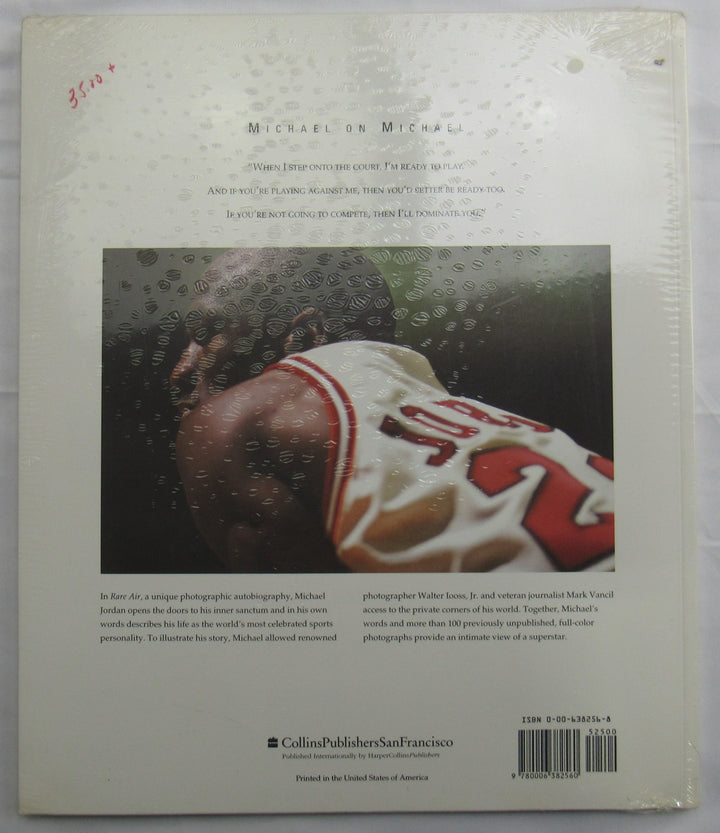 Michael Jordan Rare Air Collection 2 Book Set Factory Sealed
