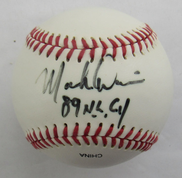 Mark Davis Signed Auto Baseball B172
