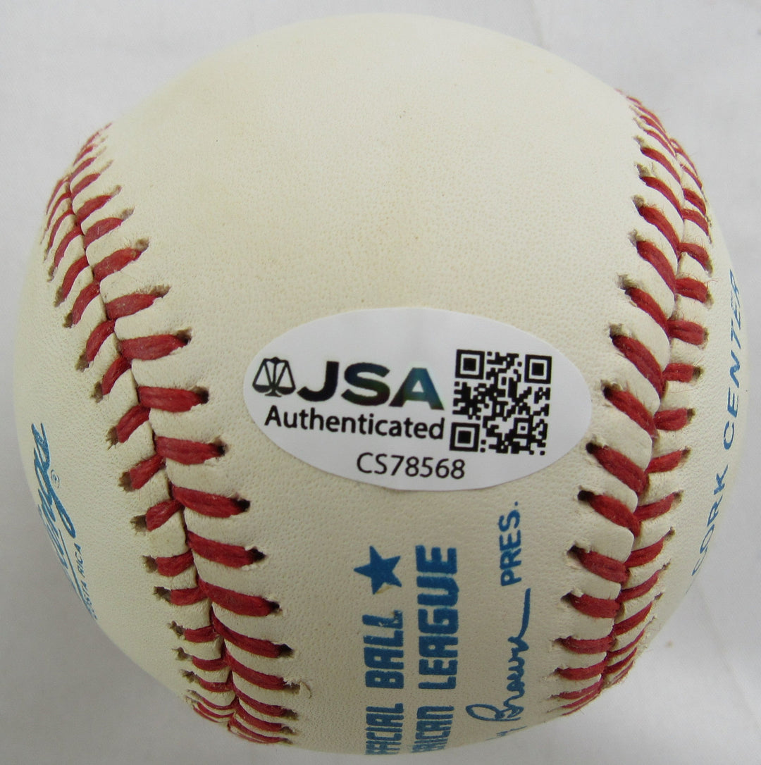 Whitey Ford Signed Rawlings Baseball JSA CS78568