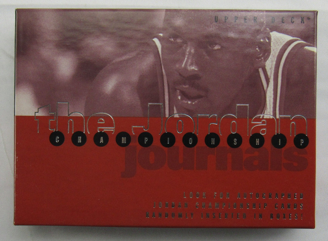 Michael Jordan 1997 Upper Deck Championship Journals Set 24 Base + 3 Bonus cards