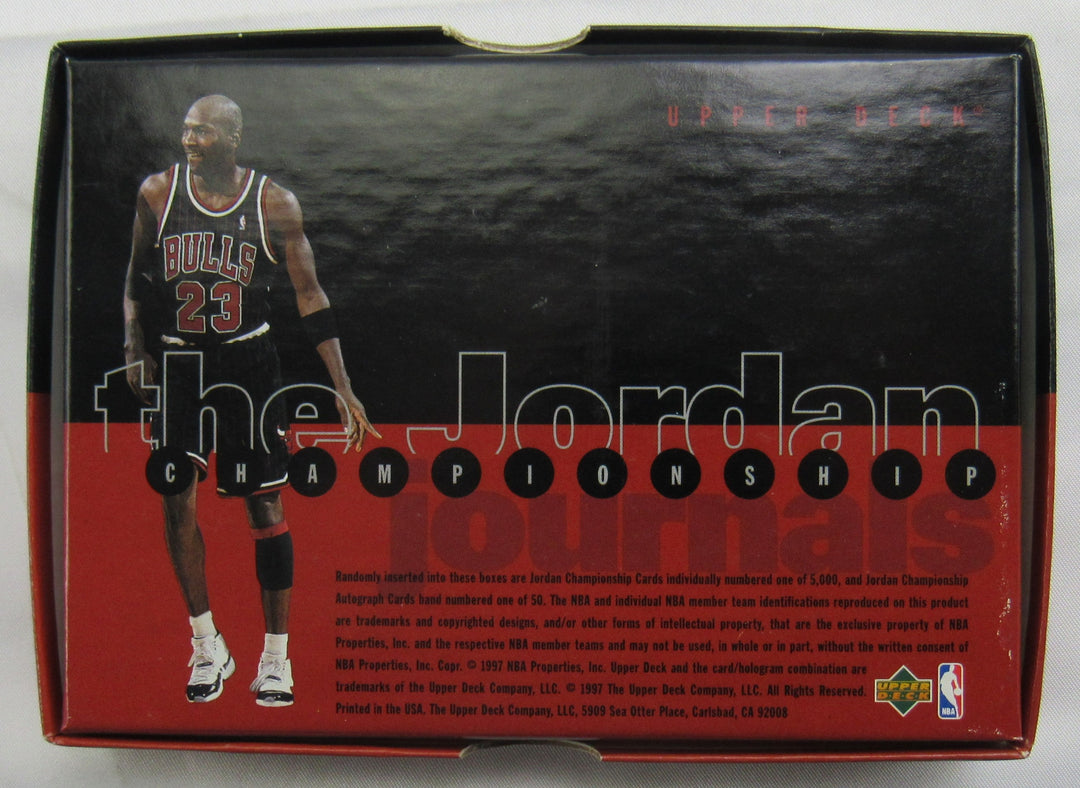 Michael Jordan 1997 Upper Deck Championship Journals Set 24 Base + 3 Bonus cards