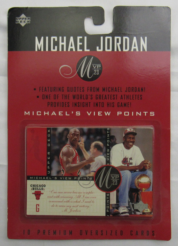 Michael Jordan Upper Deck Michael's View Points VP 23 Oversized Cards - Sealed Set