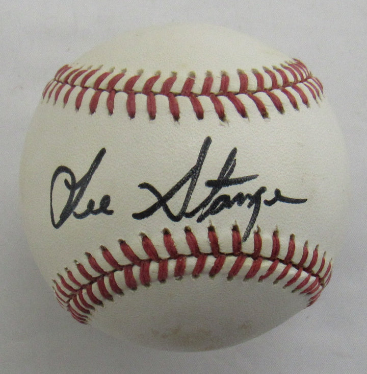 Lee Strange Signed Auto Baseball B172