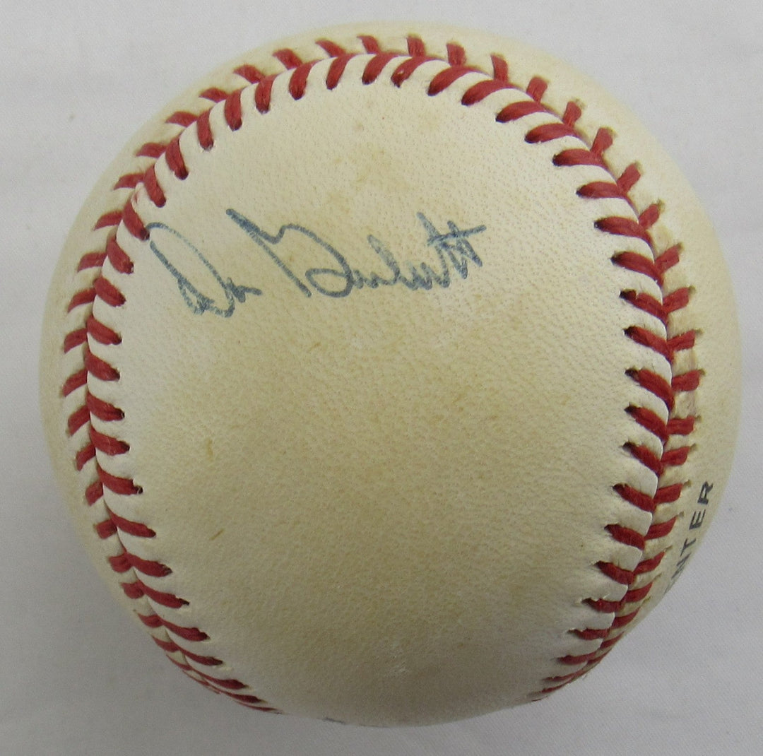 Don Gullett Signed Auto Baseball B172