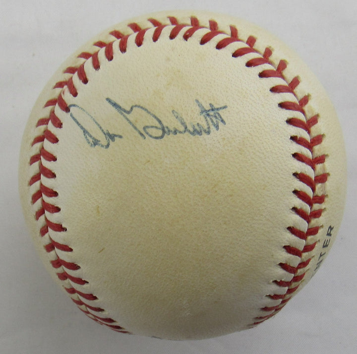 Don Gullett Signed Auto Baseball B172