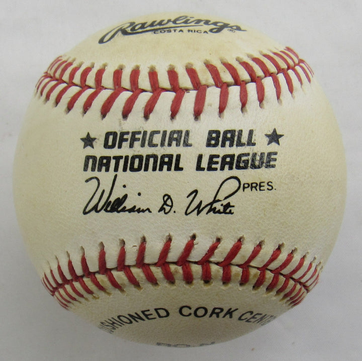 Don Gullett Signed Auto Baseball B172