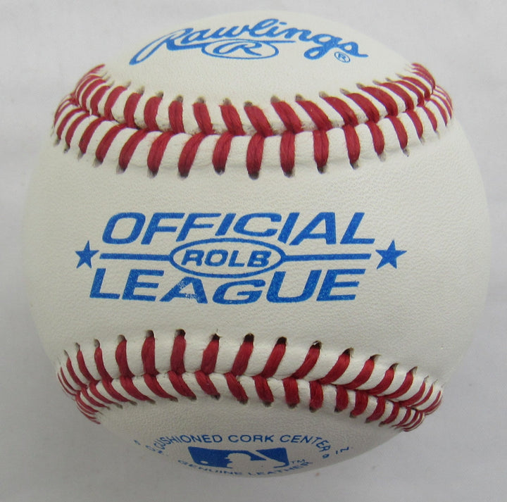 Mickey Rivers Signed Auto Baseball B172