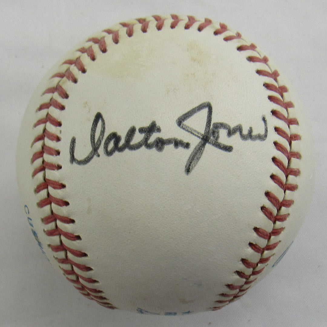 Dalton Jones Signed Auto Baseball B172