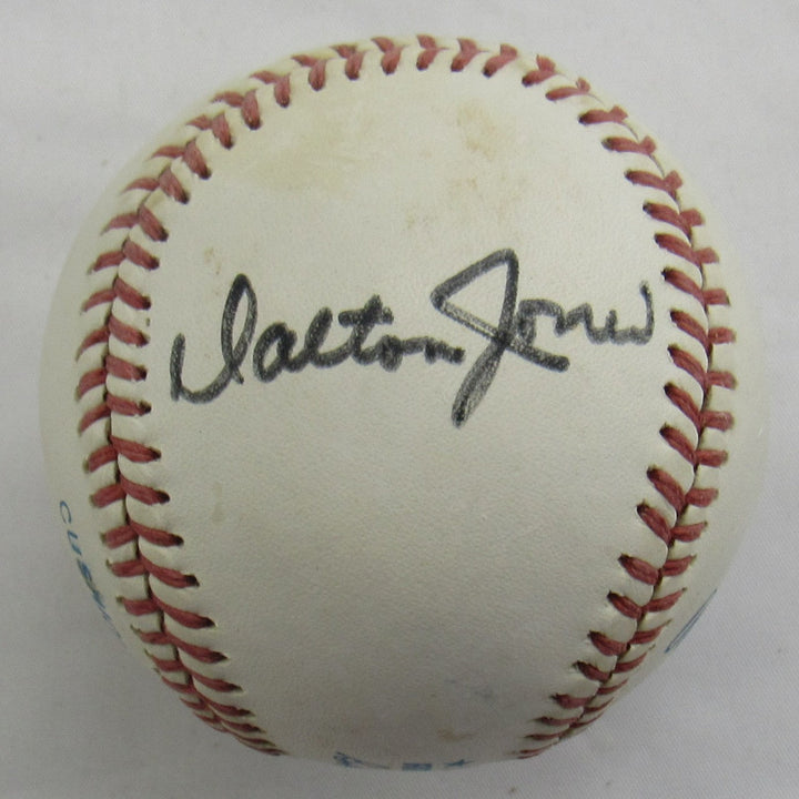 Dalton Jones Signed Auto Baseball B172