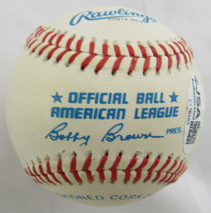 Whitey Ford Signed Rawlings Baseball JSA CS78565