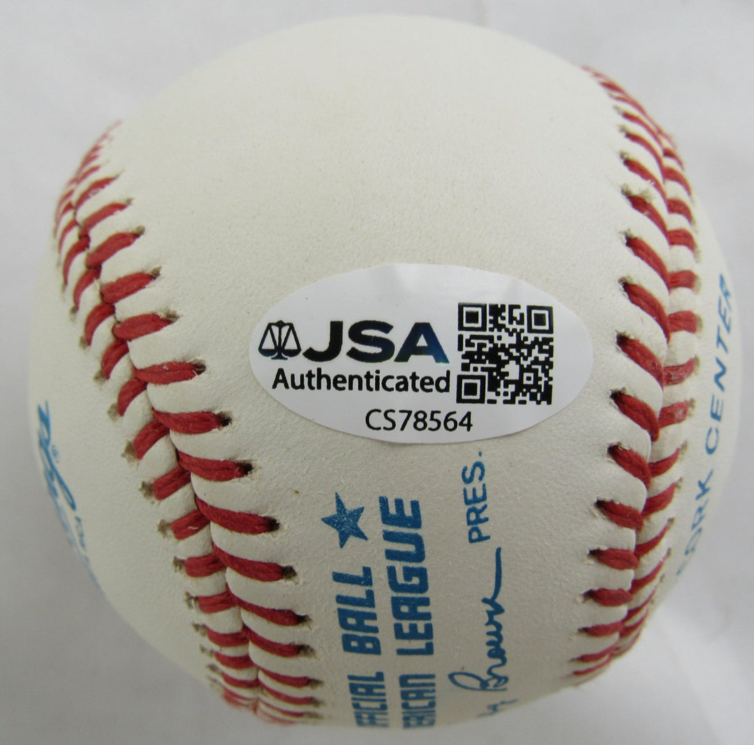 Bob Lemon Signed Rawlings Baseball JSA CS78564