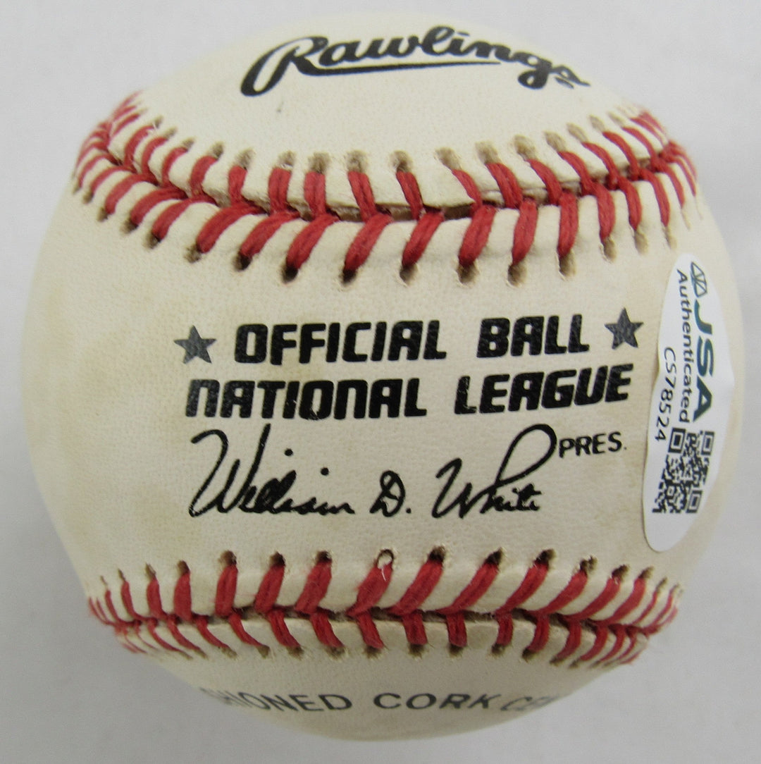 Hoyt Wilhelm Signed Rawlings Baseball JSA CS78524