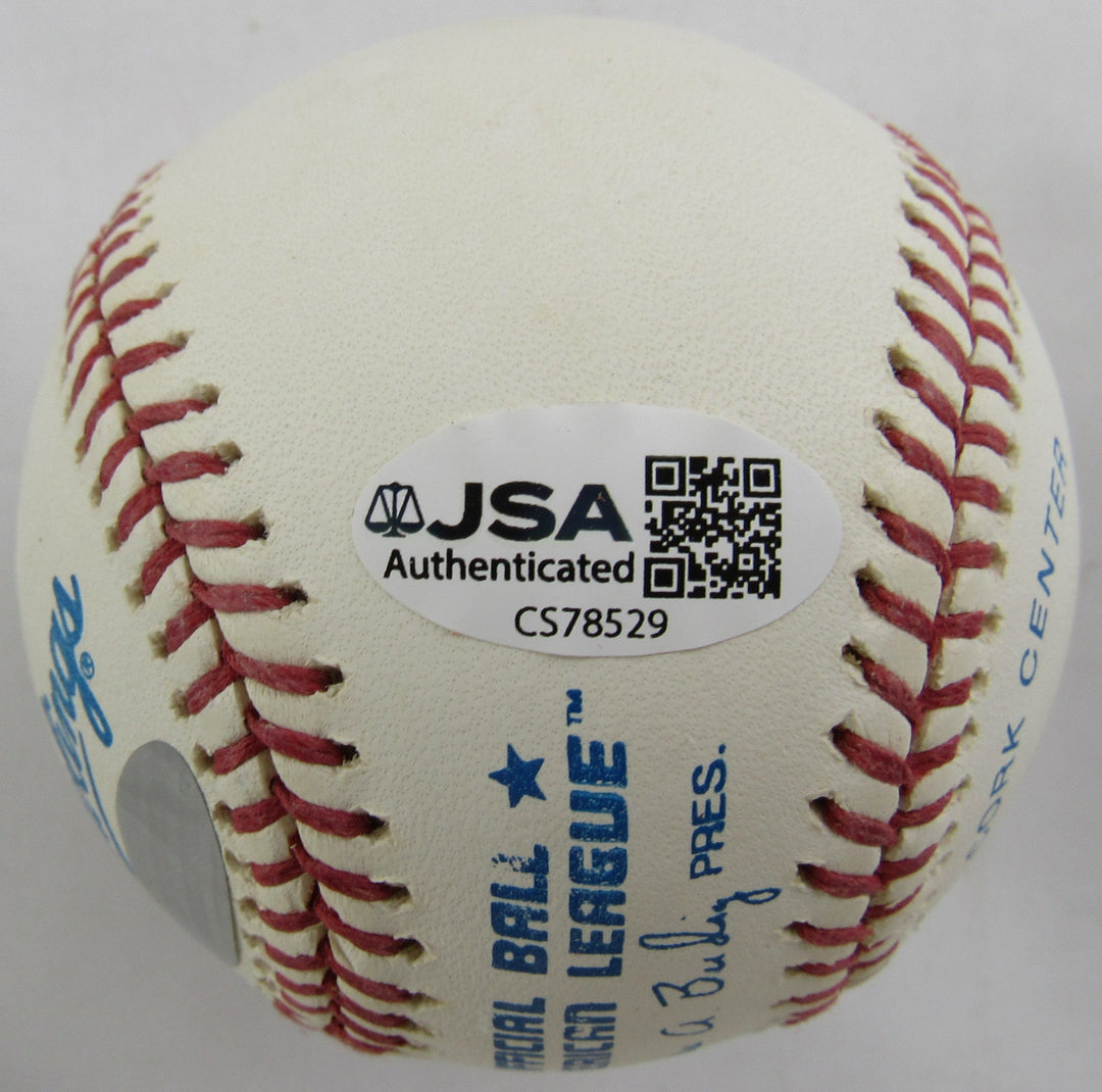 Phil Rizzuto Signed Rawlings Baseball JSA CS78529