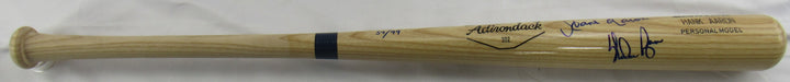 Hank Aaron Pete Rose Nolan Ryan Cal Ripken Jr Signed Rawlings Baseball Bat JSA BA09034