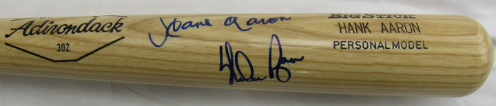Hank Aaron Pete Rose Nolan Ryan Cal Ripken Jr Signed Rawlings Baseball Bat JSA BA09034