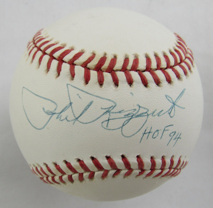Phil Rizzuto Signed Rawlings Baseball w/ HOF Insc JSA CS78544