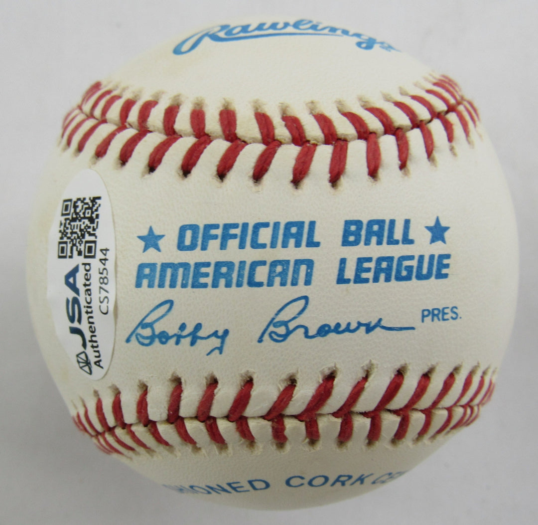 Phil Rizzuto Signed Rawlings Baseball w/ HOF Insc JSA CS78544