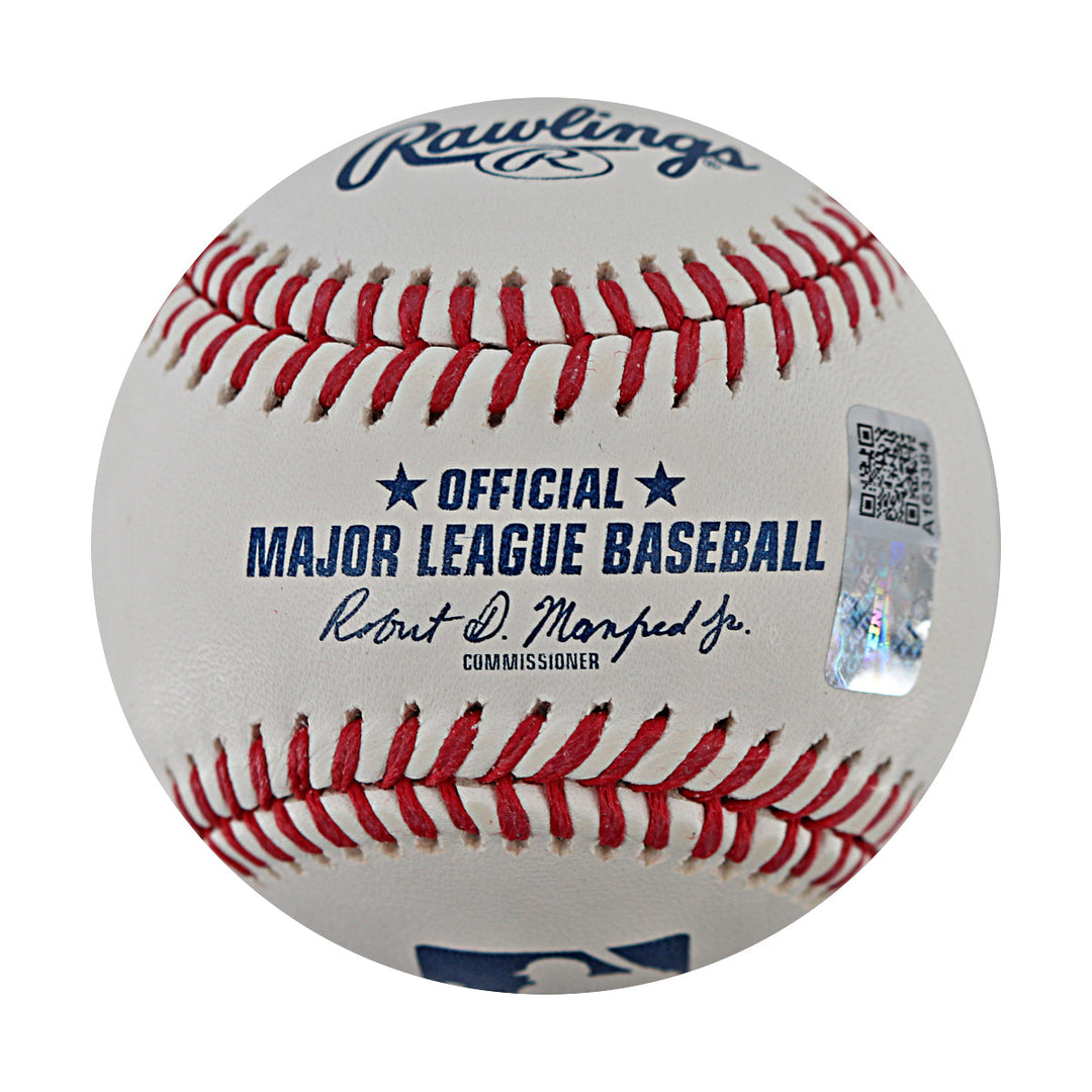 Luke Weaver New York Mets Autographed Signed OMLB Baseball (CX Auth)