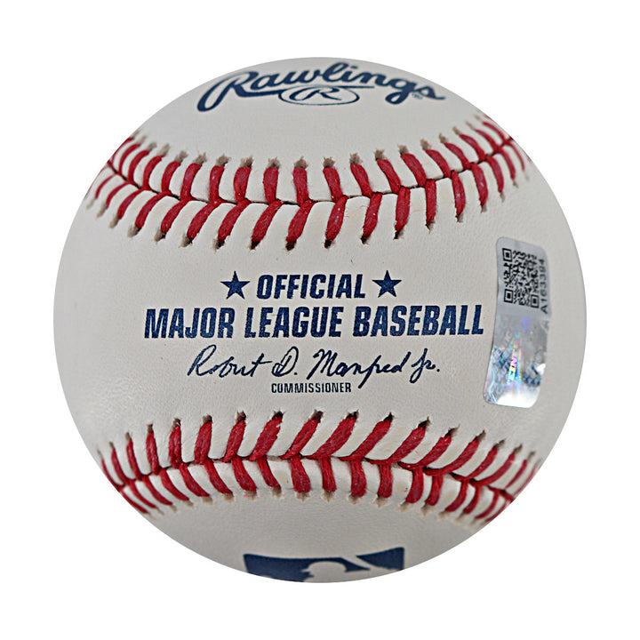 Luke Weaver New York Mets Autographed Signed OMLB Baseball (CX Auth)