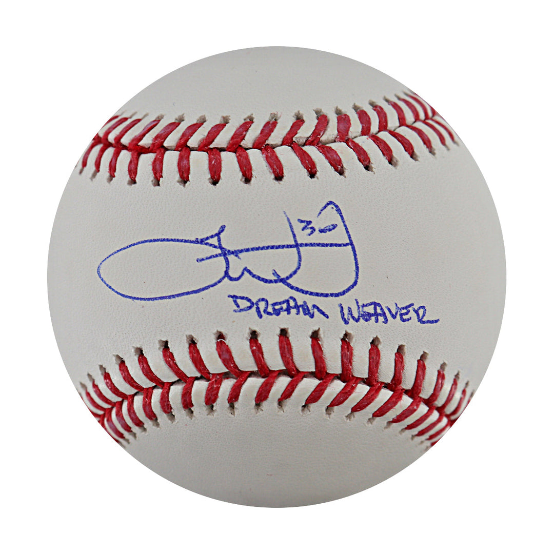 Luke Weaver New York Mets Autographed Signed Dream Weaver OMLB Baseball (CX Auth)