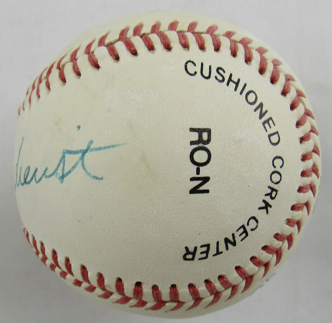 Red Schoendiest Signed Rawlings Baseball JSA CS78548