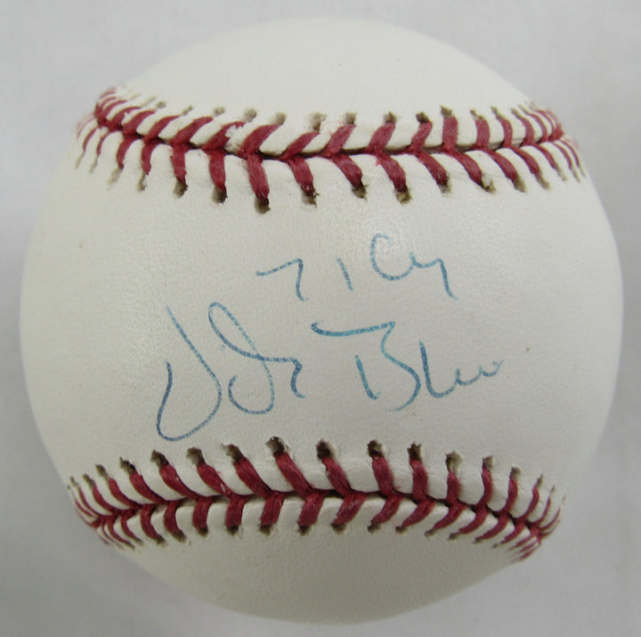 Vida Blue 71cy Signed Rawlings Baseball JSA CS78546