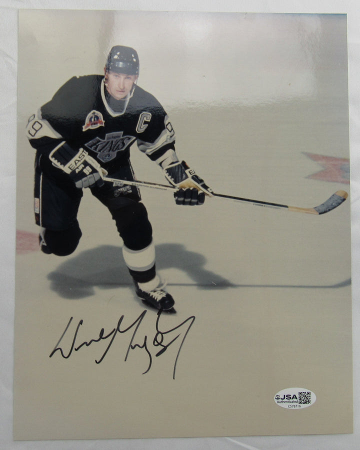 Wayne Gretzky Signed Auto 8x10 Photo JSA CS78716