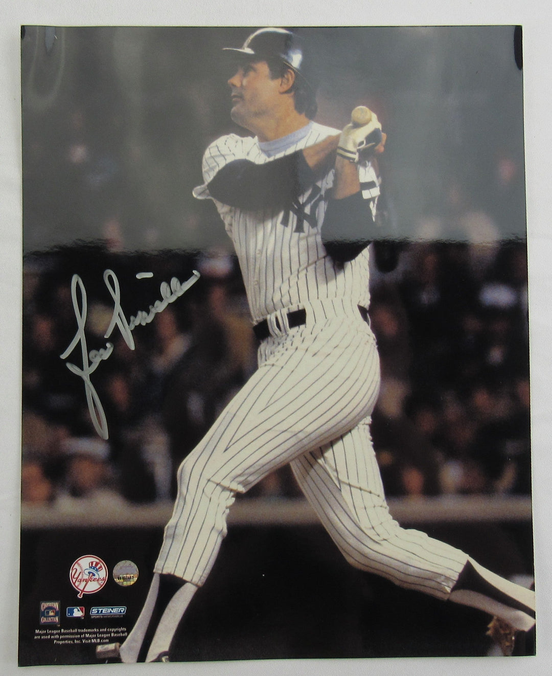 Lou Piniella Signed Auto 8x10 Photo Steiner MLB Hologram