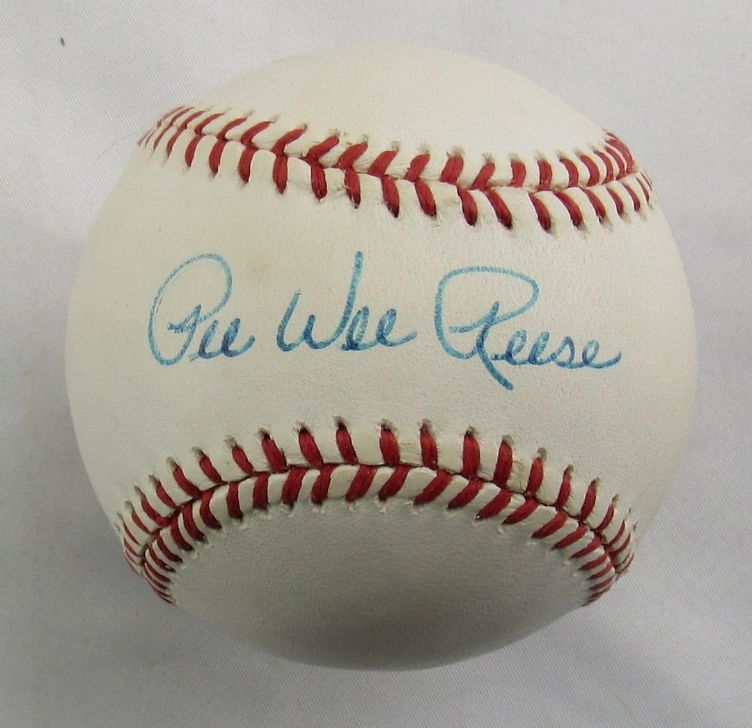 Pee Wee Reese Signed Auto Rawlings Baseball JSA CL27072