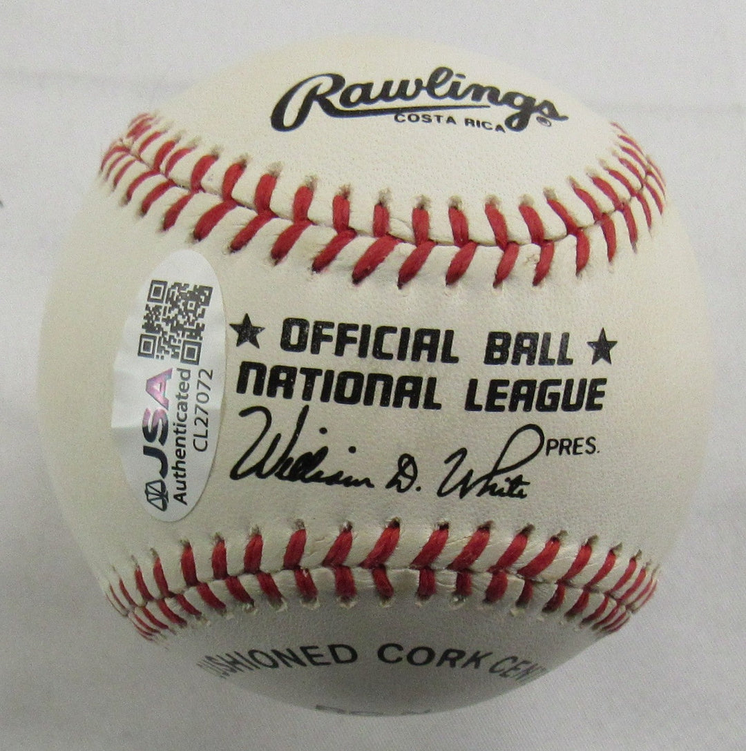 Pee Wee Reese Signed Auto Rawlings Baseball JSA CL27072