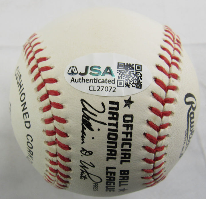 Pee Wee Reese Signed Auto Rawlings Baseball JSA CL27072