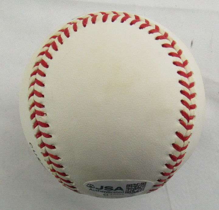 Ernie Banks Signed Auto Rawlings Baseball JSA CL27075