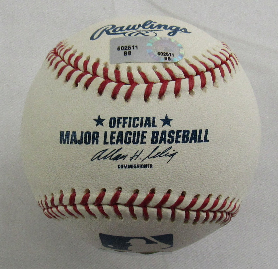 Bob Feller Signed Auto Rawlings Baseball MLB BB602511