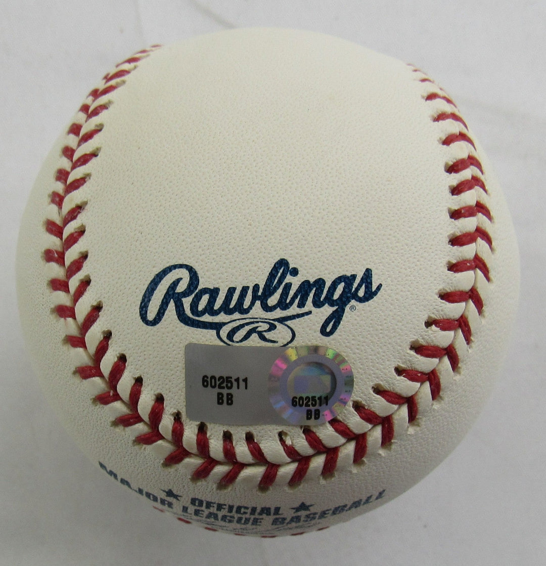 Bob Feller Signed Auto Rawlings Baseball MLB BB602511