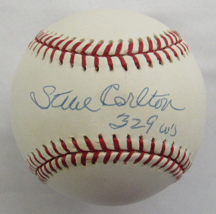 Steve Carlton Signed Auto Rawlings Baseball MLB MR095814