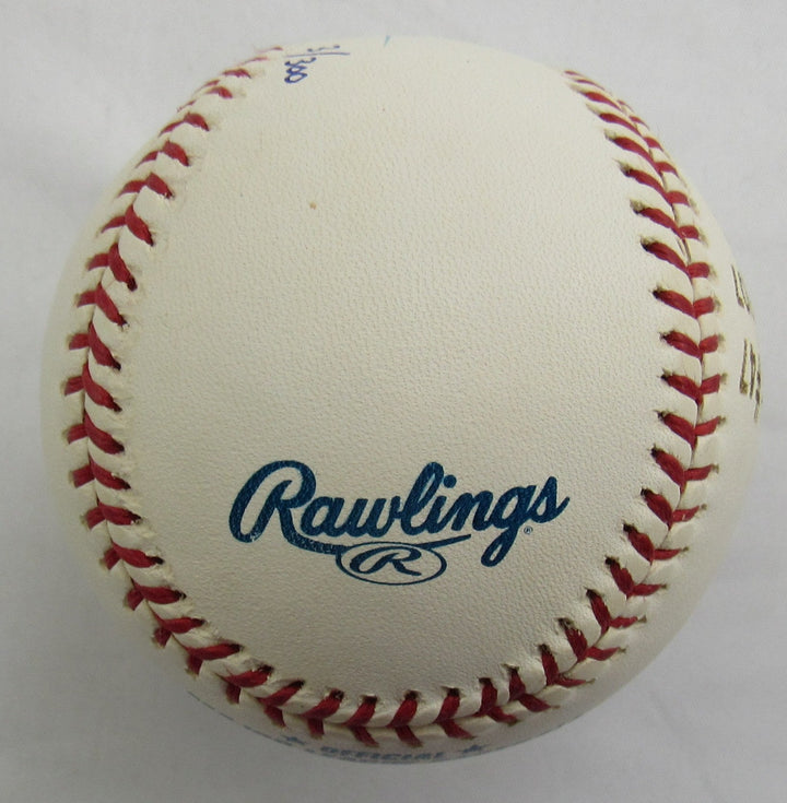 Tom Glavine Signed Auto Rawlings Baseball MLB MR185852