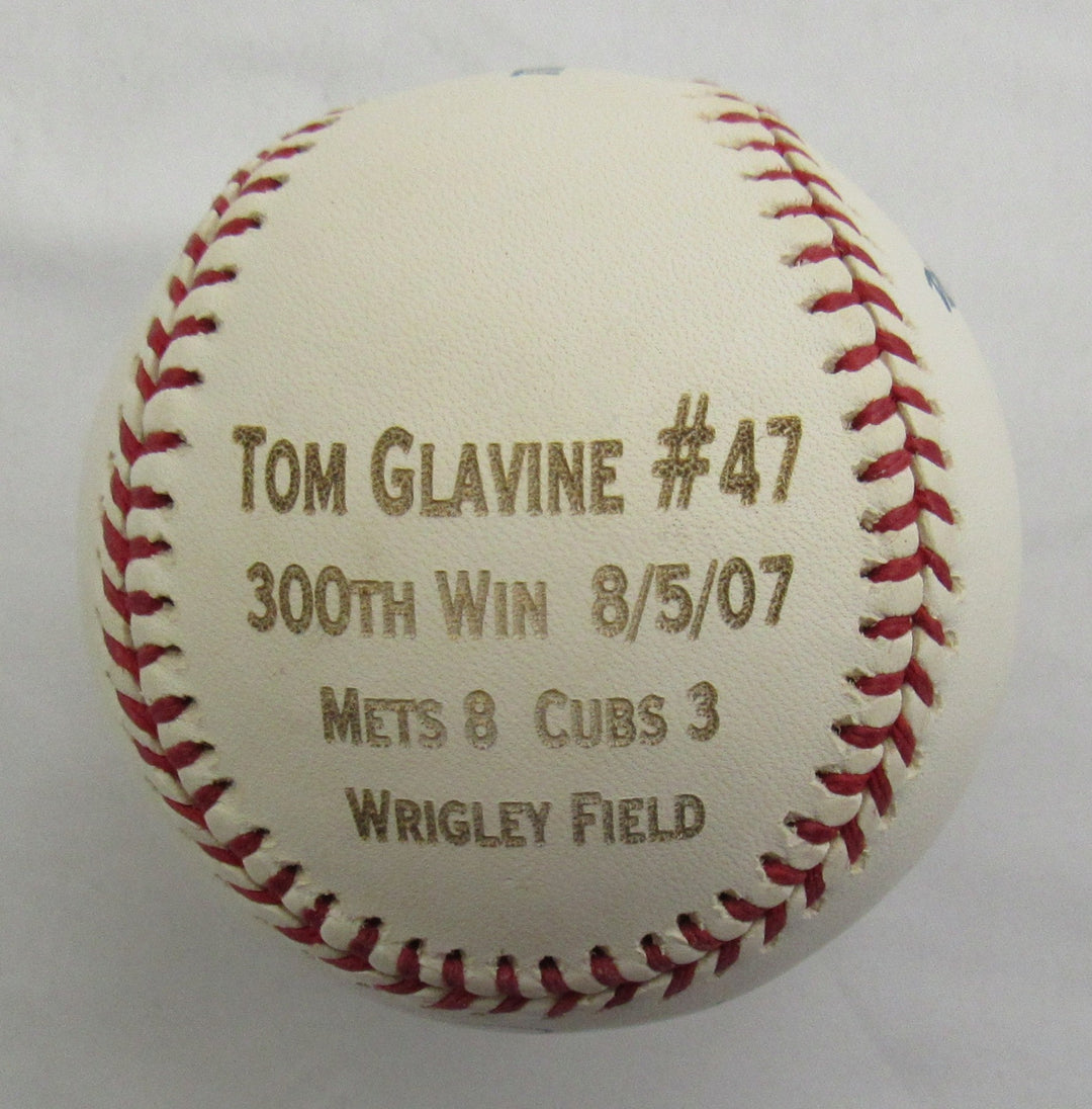 Tom Glavine Signed Auto Rawlings Baseball MLB MR185852
