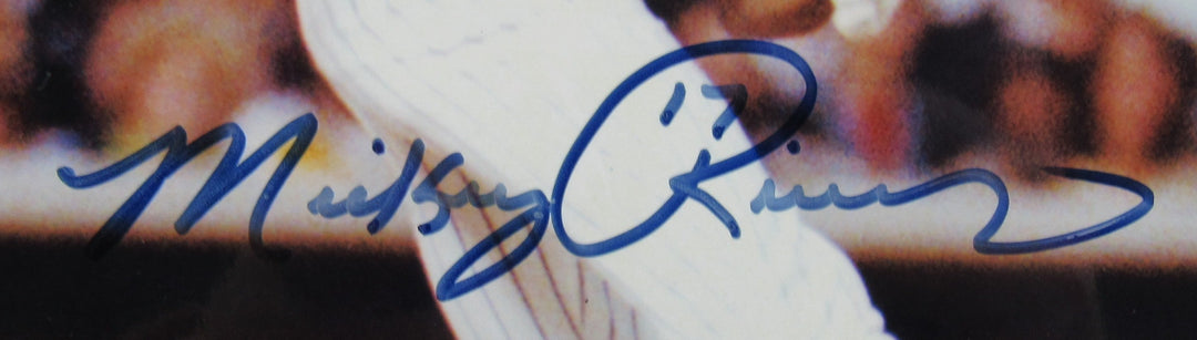 Mickey Rivers Signed Auto 8x10 Photo Steiner MLB Holo